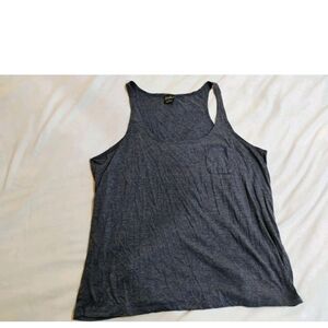 Chic Dark Blue Women's Tank Top